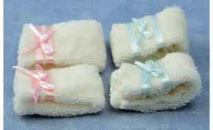 Four Towels for 12th Scale Dolls House