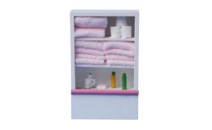 Toiletries and Shelving Unit for 12th Scale Dolls House