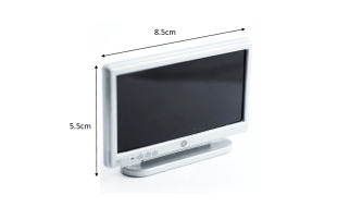 Wide Screen TV for 12th Scale Dolls House