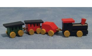 Painted Toy Train for 12th Scale Dolls House