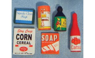 Assorted Groceries for 12th Scale Dolls House