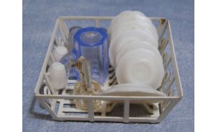 Draining Rack and Accessories for 12th Scale Dolls House