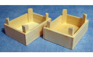 Crates x 2 for 12th Scale Dolls House