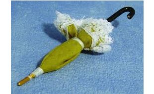 Lime Parasol for 12th Scale Dolls House