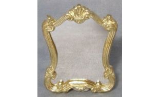 Victorian Gold Framed Mirror for 12th Scale Dolls House