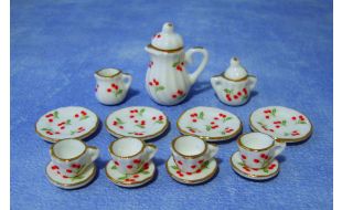 15 Piece Tea Set for 12th Scale Dolls House