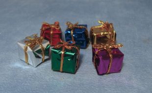 Wrapped Presents for 12th Scale Dolls House