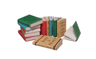 Selection of 12 Books for 12th Scale Dolls House