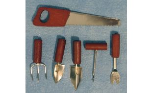 Hand Garden Tools for 12th Scale Dolls House