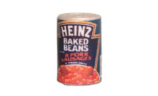 Heinz Baked Beans for 12th Scale Dolls House