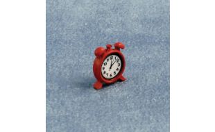 Red Alarm Clock for 12th Scale Dolls House