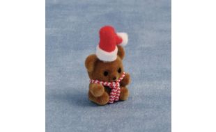 Christmas Bear for 12th Scale Dolls House