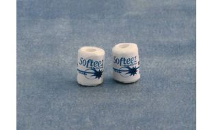 Pack of 2 Toilet Rolls for 12th Scale Dolls House