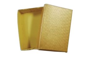 Gold Gift Boxes (2) for 12th Scale Dolls House