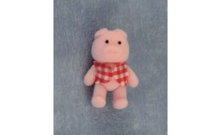 Pink Toy Pig for 12th Scale Dolls House