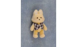 Blue Toy Fox for 12th Scale Dolls House