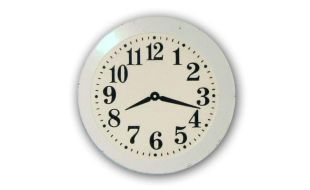 Plate Clock for 12th Scale Dolls House