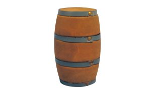 Wood Barrel for 12th Scale Dolls House