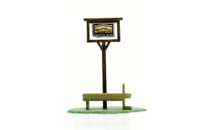 Kitmaster Pub Sign and Horse Trough Kit