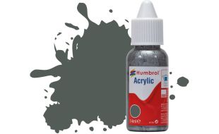 Humbrol Acrylic Dropper Bottles 14ml - Matt Finish