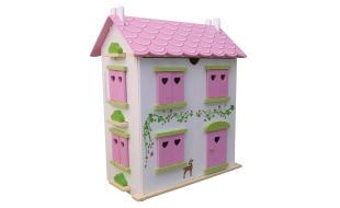 Candy Cottage Furnished Wooden Dolls House