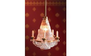 12V 5 Candle Chandelier Light for 12th Scale Dolls House