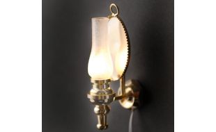 12V Oil Lamp with Sconce for 12th Scale Dolls House