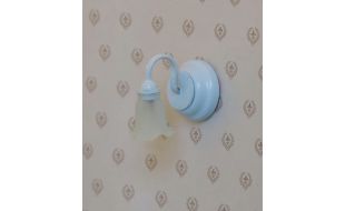 3V White Tulip Wall Light for 12th Scale Dolls House