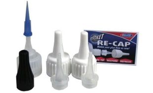 Deluxe Materials AC-16 Roket Glue Re-Cap Tips (3 Pack)