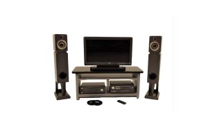 Silver Home Cinema Set for 12th Scale Dolls House