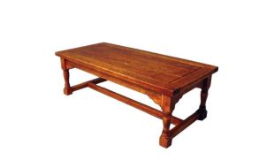 Refectory Table in Oak for 12th Scale Dolls House