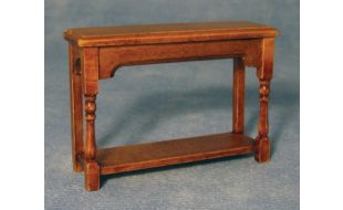 Oak Hall Side Table for 12th Scale Dolls House