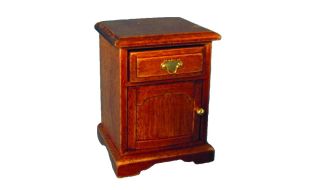 Oak Nightstand for 12th Scale Dolls House