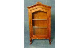 Oak Display Cabinet for 12th Scale Dolls House