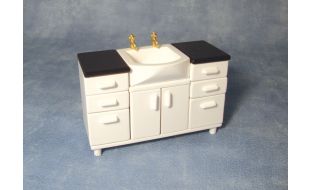 Modern Sink Unit for 12th Scale Dolls House