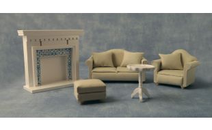 Living Room Set for 12th Scale Dolls House