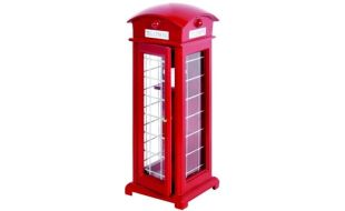 Traditional Red British Telephone Box for 12th Scale Dolls House