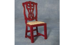Mahogany Chair for 12th Scale Dolls House