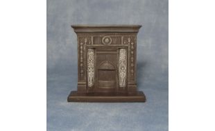 Cast Iron Style Fireplace for 12th Scale Dolls House