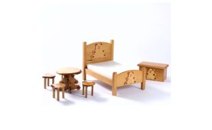 Teddy Bedroom Set for 12th Scale Dolls House