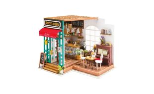 Rolife Simon's Coffee DIY Miniature Dollhouse Kit