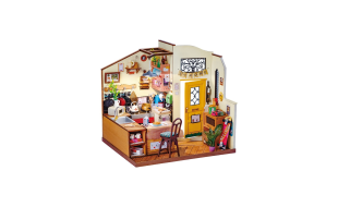Rolife Cosy Kitchen DIY Miniature Dollhouse Kit
