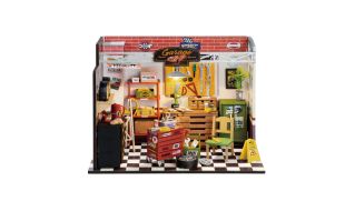 Rolife Garage Workshop DIY Miniature Dollhouse Kit