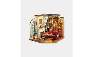 Rolife Catherine's Living Room DIY Miniature Dollhouse Kit