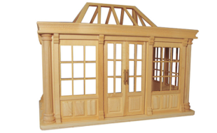 Deluxe Conservatory Unpainted for 12th Scale Dolls House