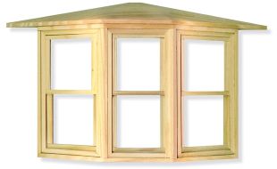 Sash Bay Window for 12th Scale Dolls House