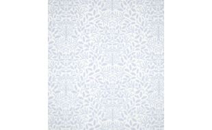 Blue On White Acorn Wallpaper for 1/12 Scale Dolls House