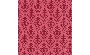 Victorian Red Wallpaper 297mm x 420mm for 12th Scale Dolls House