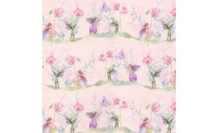 Pink Fairies Wallpaper for 12th Scale Dolls House