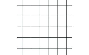 Square Lead Light Acrylic Sheet A4 Sheet for Dolls House Windows
